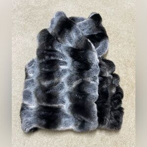 Omamimimi Girl’s Faux Fur Vest - Size: 5 - Made in the USA